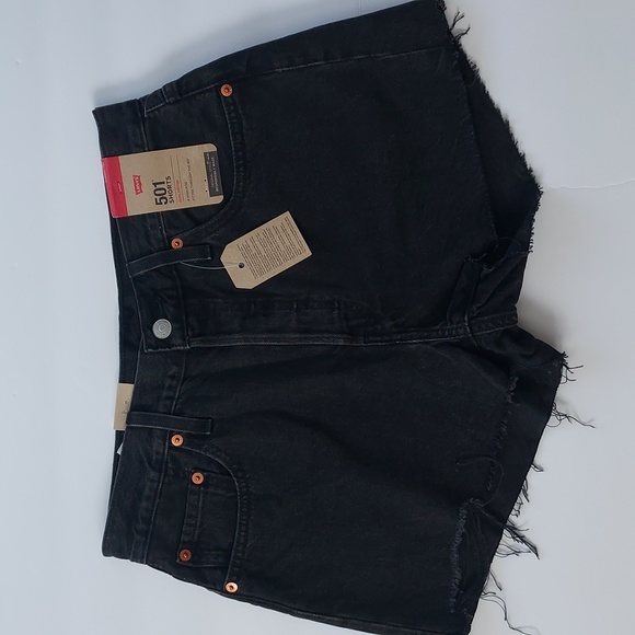 Levi's 501 High Rise Shorts - Picture 3 of 10